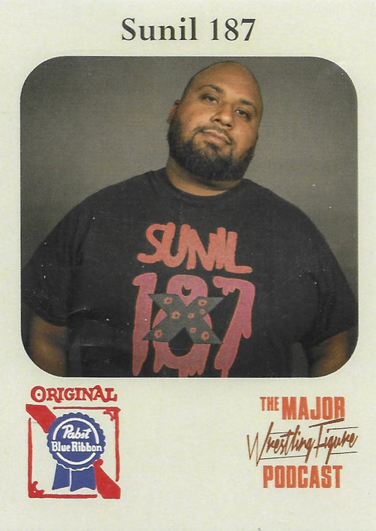 Sunil 187 trading card PW Catalog