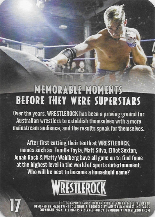 Memorable Moments: Before They Were Superstars trading card PW Catalog