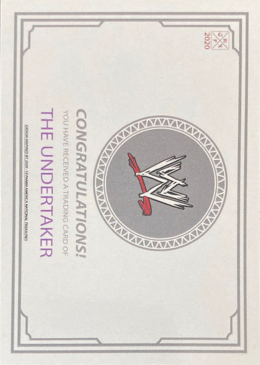 WWE – the Undertaker trading card PW Catalog