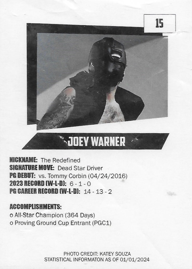 The Redefined Joey Warner
