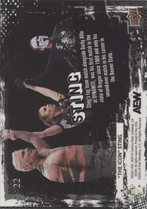 11/8/23 – Sting and Darby Allin Scored a Win in “the Icon’s” First Match in Oregon Since 1989