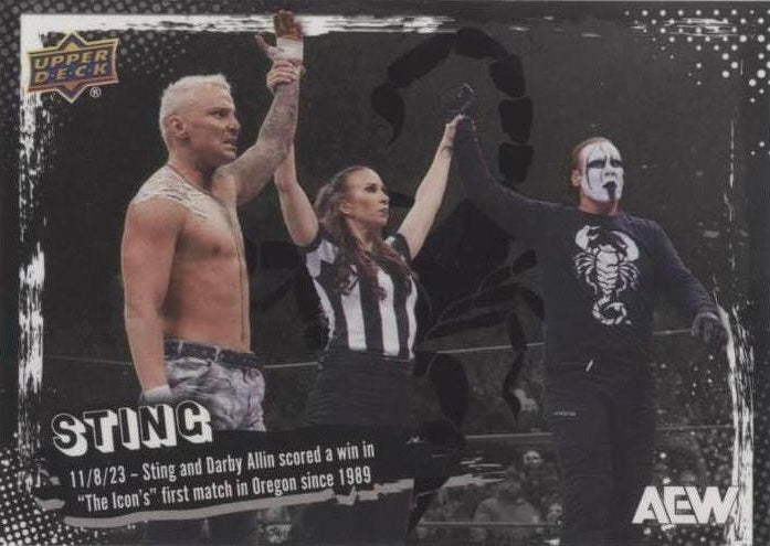 11/8/23 – Sting and Darby Allin Scored a Win in “the Icon’s” First Match in Oregon Since 1989