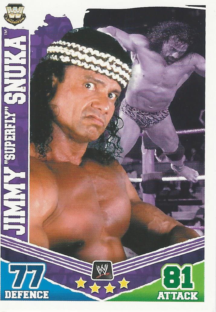 WWE Topps Slam Attax Mayhem 2010 Jimmy Snuka #170