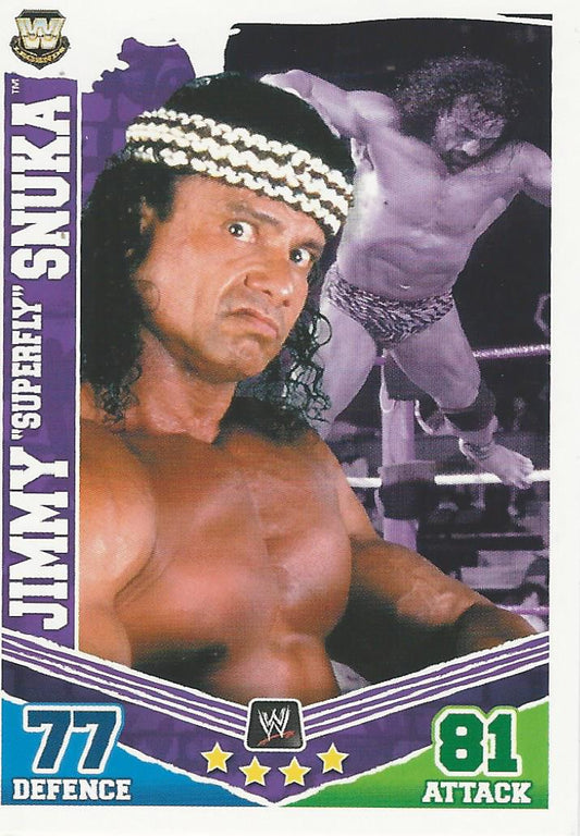 WWE Topps Slam Attax Mayhem 2010 Jimmy Snuka #170