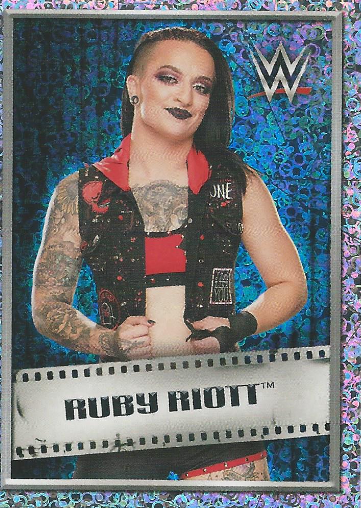 WWE Topps 2018 Stickers Ruby Riott Foil #170
