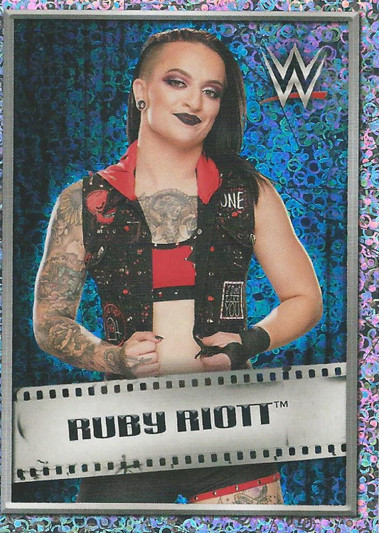 WWE Topps 2018 Stickers Ruby Riott Foil #170