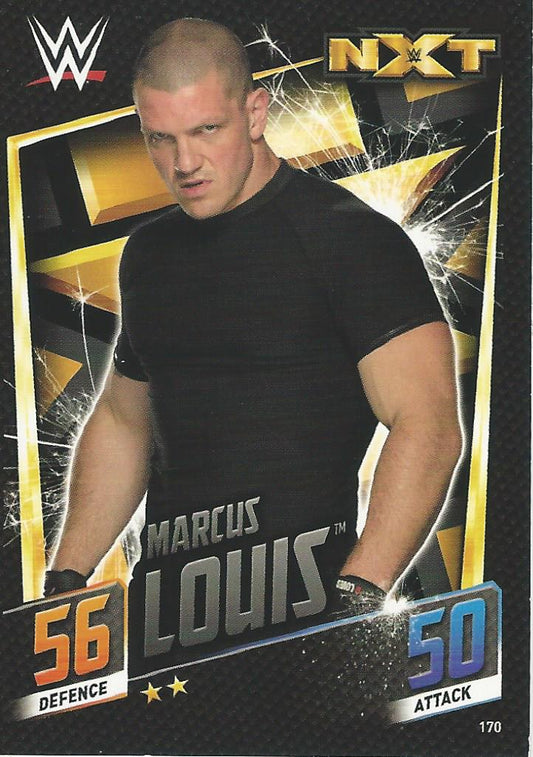 WWE Topps Slam Attax 2015 Then Now Forever Marcus Louis #170 NXT