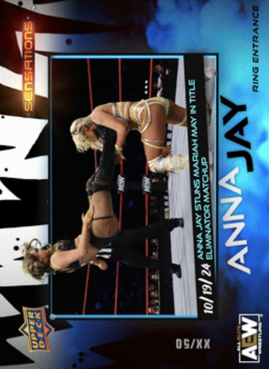 10/19/24 – Anna JAY – Anna JAY Stuns Mariah MAY in Title Eliminator Matchup