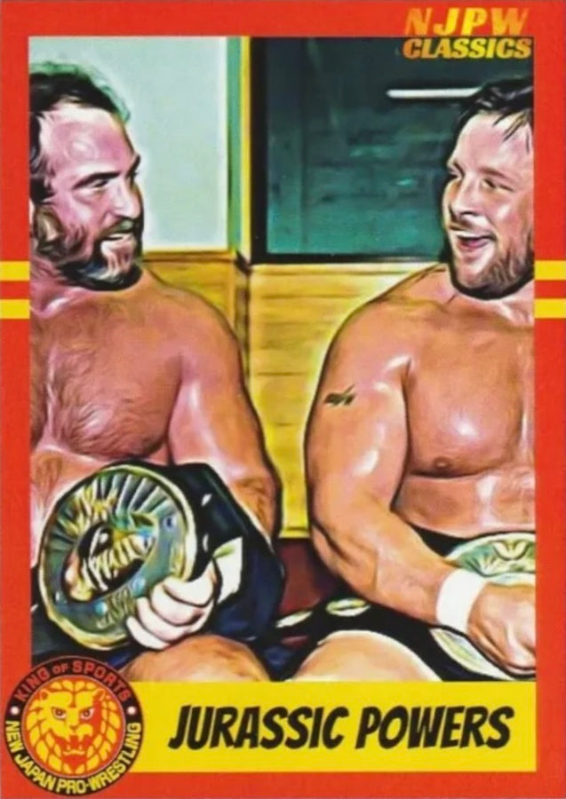 Jurassic Powers trading card PW Catalog