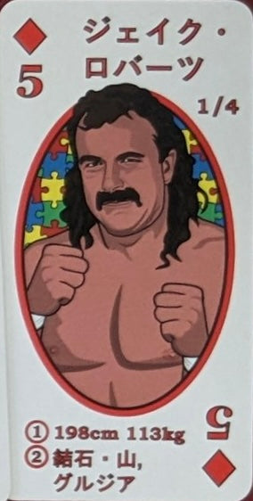 Jake Roberts trading card PW Catalog