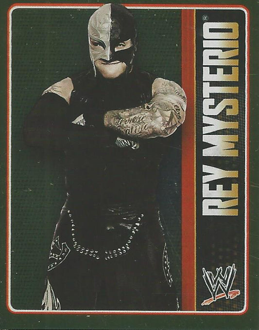 WWE Topps Icons 2013 Sticker Rey Mysterio Foil #171