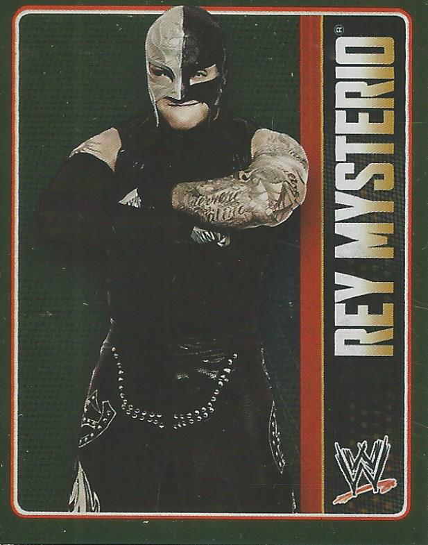 WWE Topps Icons 2013 Sticker Rey Mysterio Foil #171