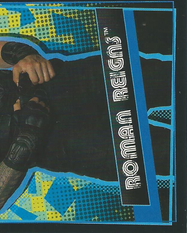 WWE Topps Road to Wrestlemania Stickers 2021 Roman Reigns #171