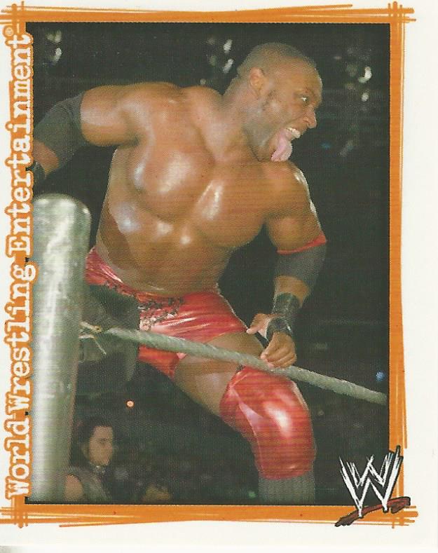 WWE Topps Superstars Uncovered 2007 Sticker Marcus Cor Von #171