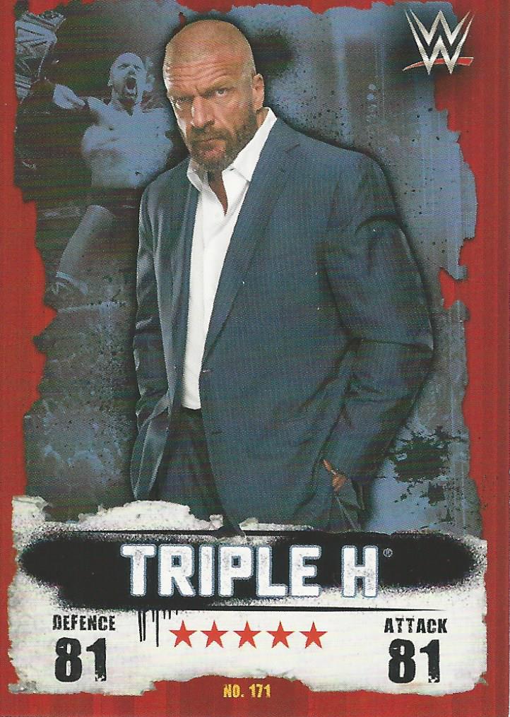 WWE Topps Slam Attax Takeover 2016 Triple H #171