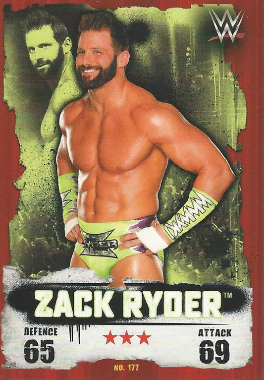 WWE Topps Slam Attax Takeover 2016 Zack Ryder #177