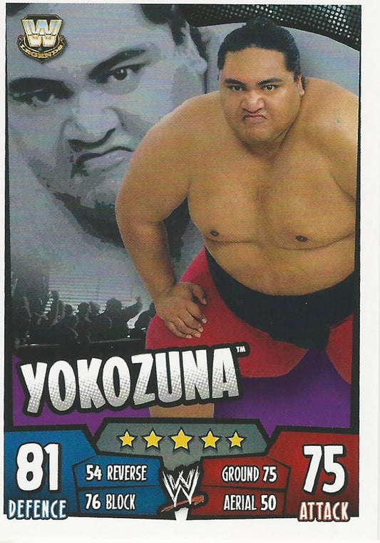 WWE Topps Slam Attax Rumble 2011 Yokozuna #171
