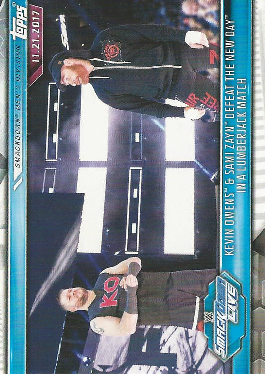 WWE Topps Champions 2019 Kevin Owens and Sami Zayn #71