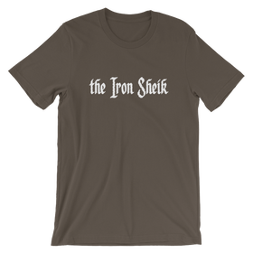 Iron Sheik Wordmark Unisex T-Shirt