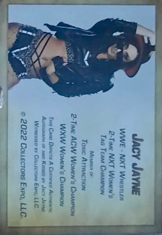 Jacy Jayne trading card PW Catalog