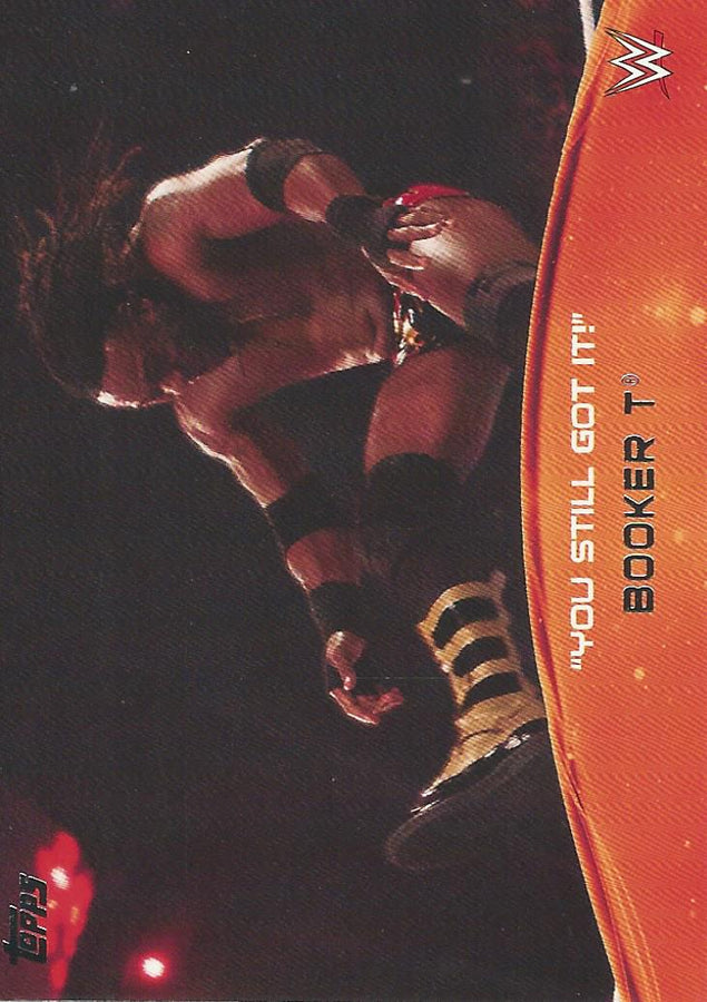 WWE Topps 2015 Booker T 2 of 10 trading card PW Catalog