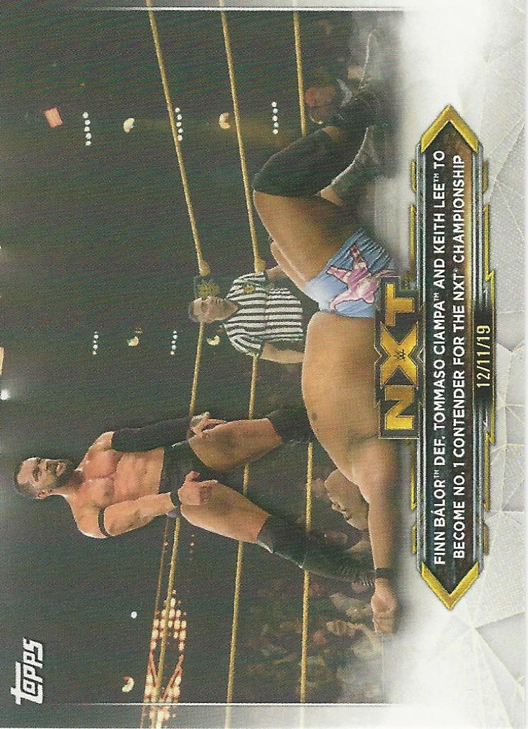 WWE Topps NXT 2020 Finn Balor #72