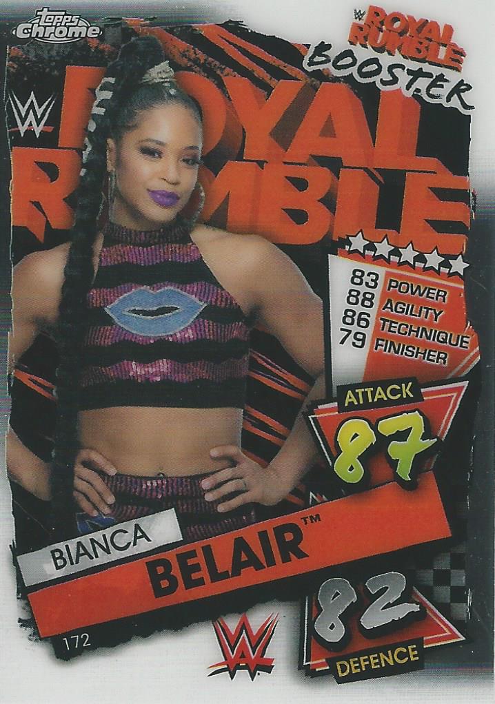 WWE Topps Slam Attax Chrome 2021 Bianca Belair #172