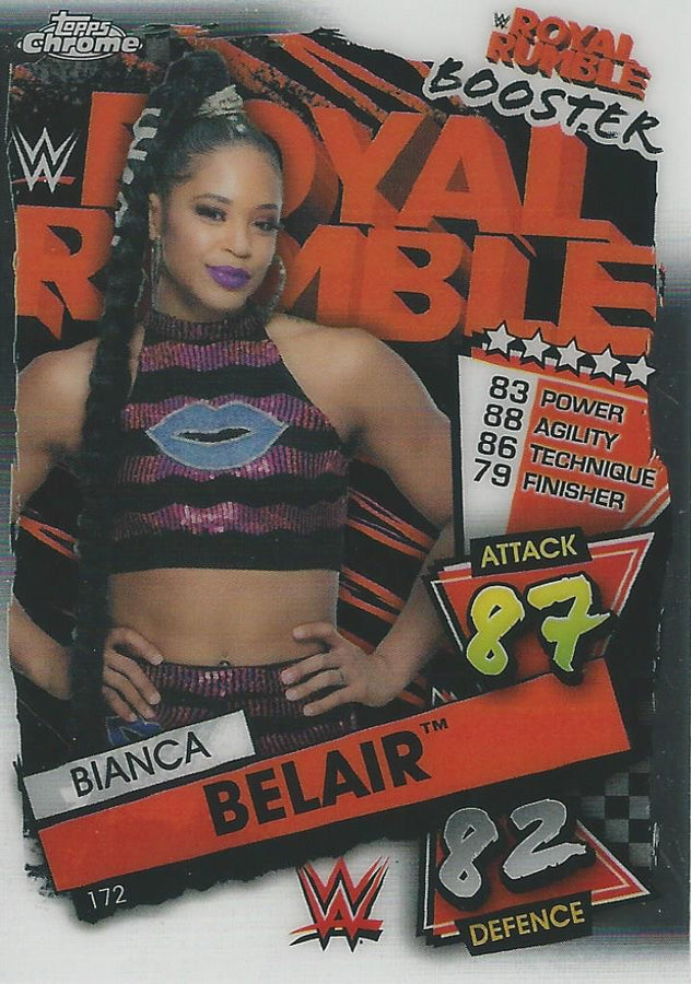WWE Topps Slam Attax Chrome 2021 Bianca Belair #172