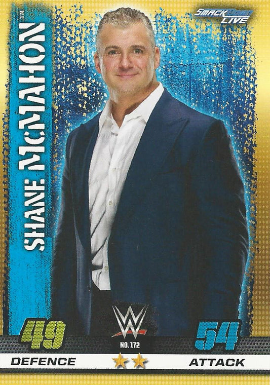 WWE Topps Slam Attax 10th Edition 2017 Shane McMahon #172