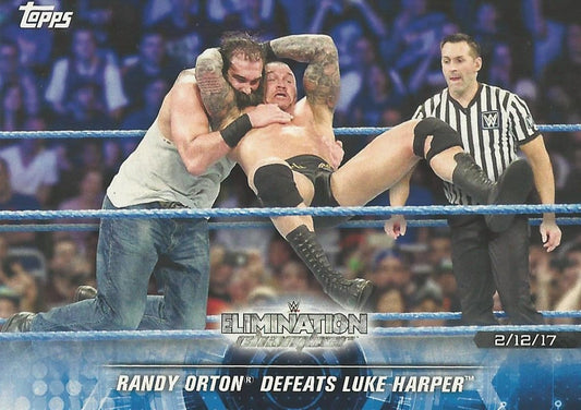 WWE Topps Road to WrestleMania 2018 Randy Orton #72