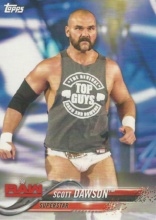 WWE Topps Then Now Forever 2018 Scott Dawson #172