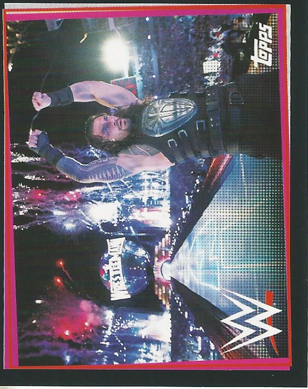 WWE Topps Road to Wrestlemania Stickers 2021 Roman Reigns #172