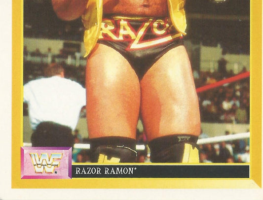 WWF Merlin Sticker 1994 Razor Ramon #172