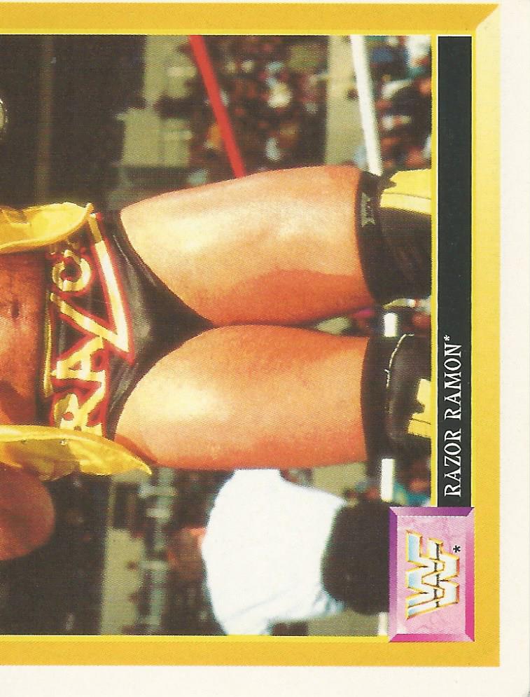 WWF Merlin Sticker 1994 Razor Ramon #172