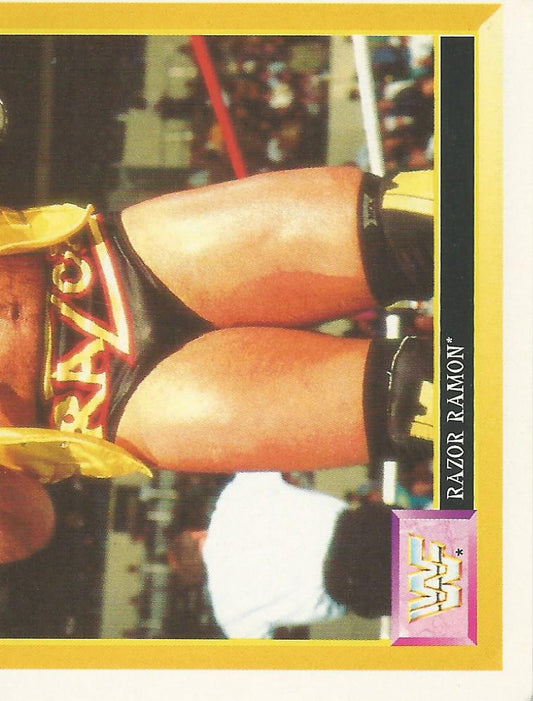 WWF Merlin Sticker 1994 Razor Ramon #172