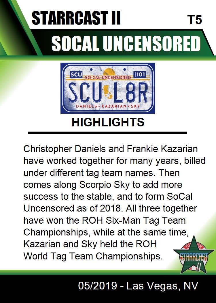 Socal Uncensored