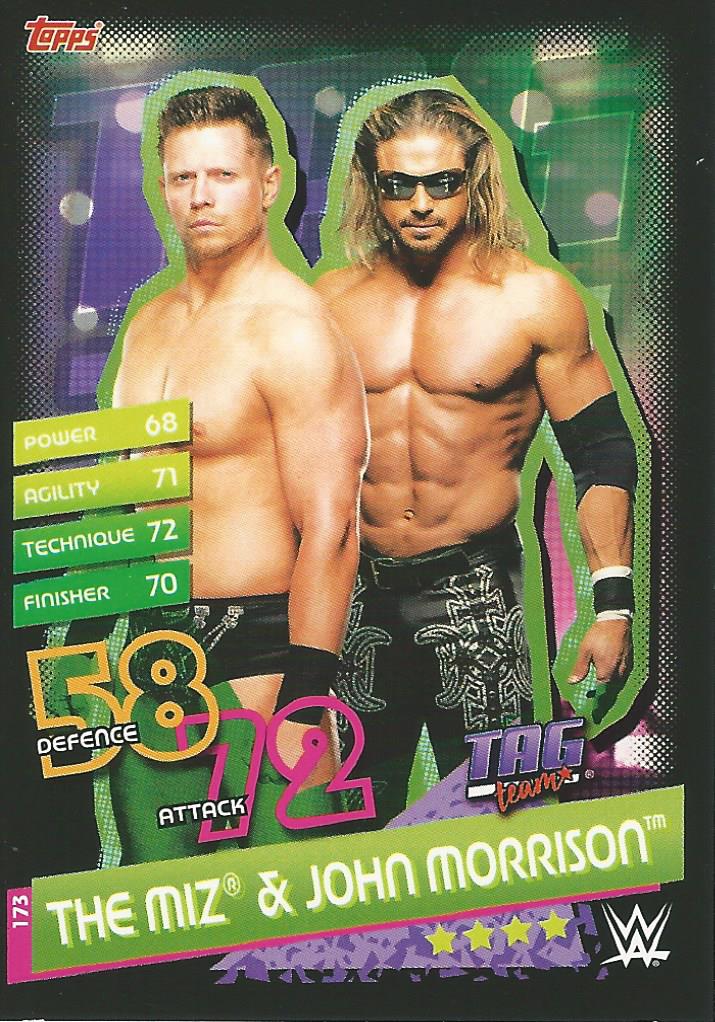 WWE Topps Slam Attax Reloaded 2020 The Miz & John Morrison #173