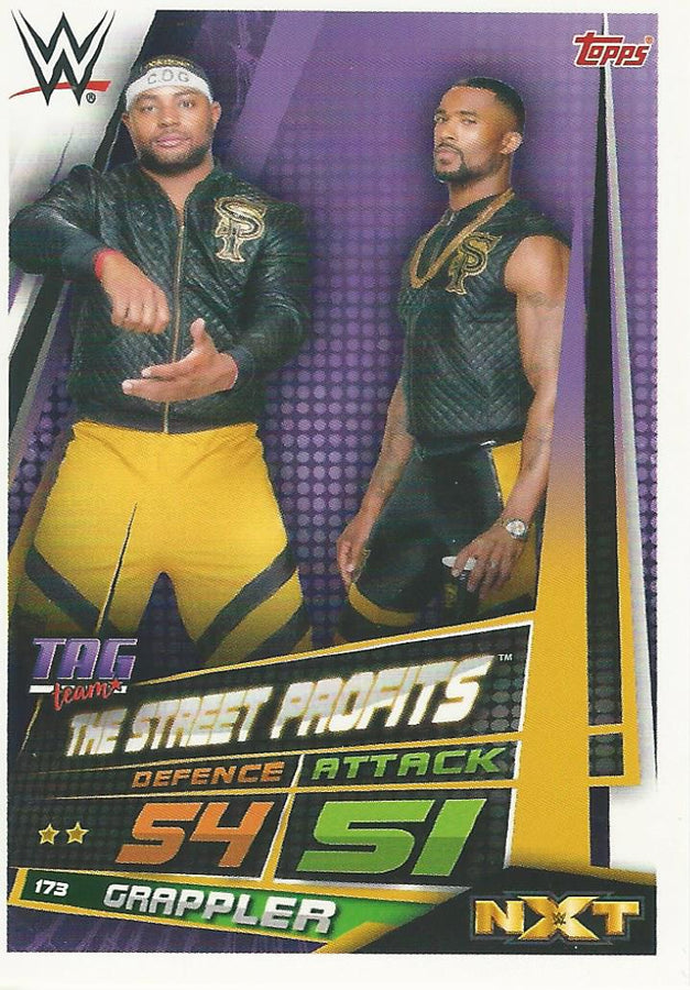 WWE Topps Slam Attax Universe 2019 The Street Profits #173