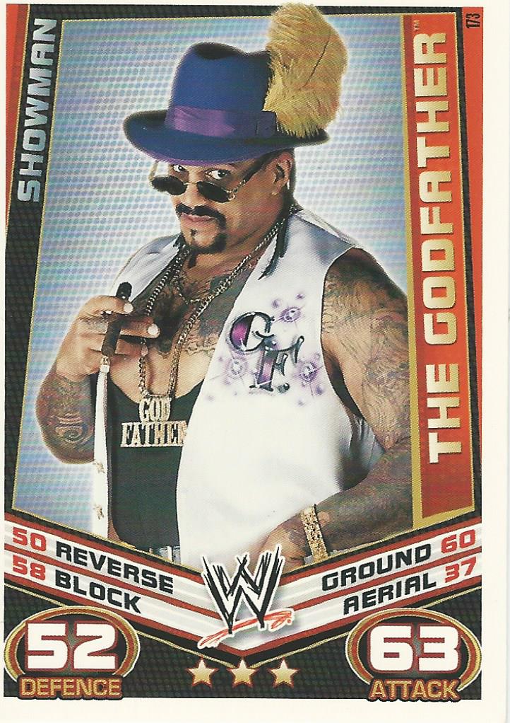 WWE Topps Slam Attax Rebellion 2012 The Godfather #173