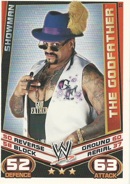 WWE Topps Slam Attax Rebellion 2012 The Godfather #173