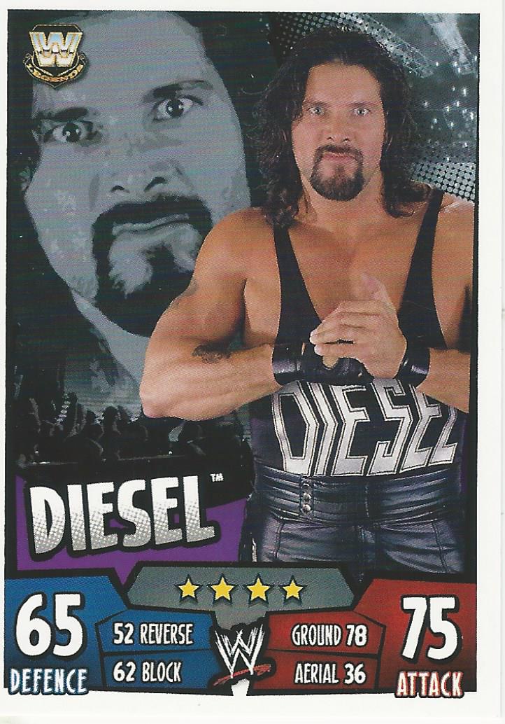 WWE Topps Slam Attax Rumble 2011 Diesel #173