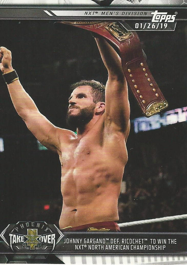 WWE Topps NXT 2019 Johnny Gargano #73