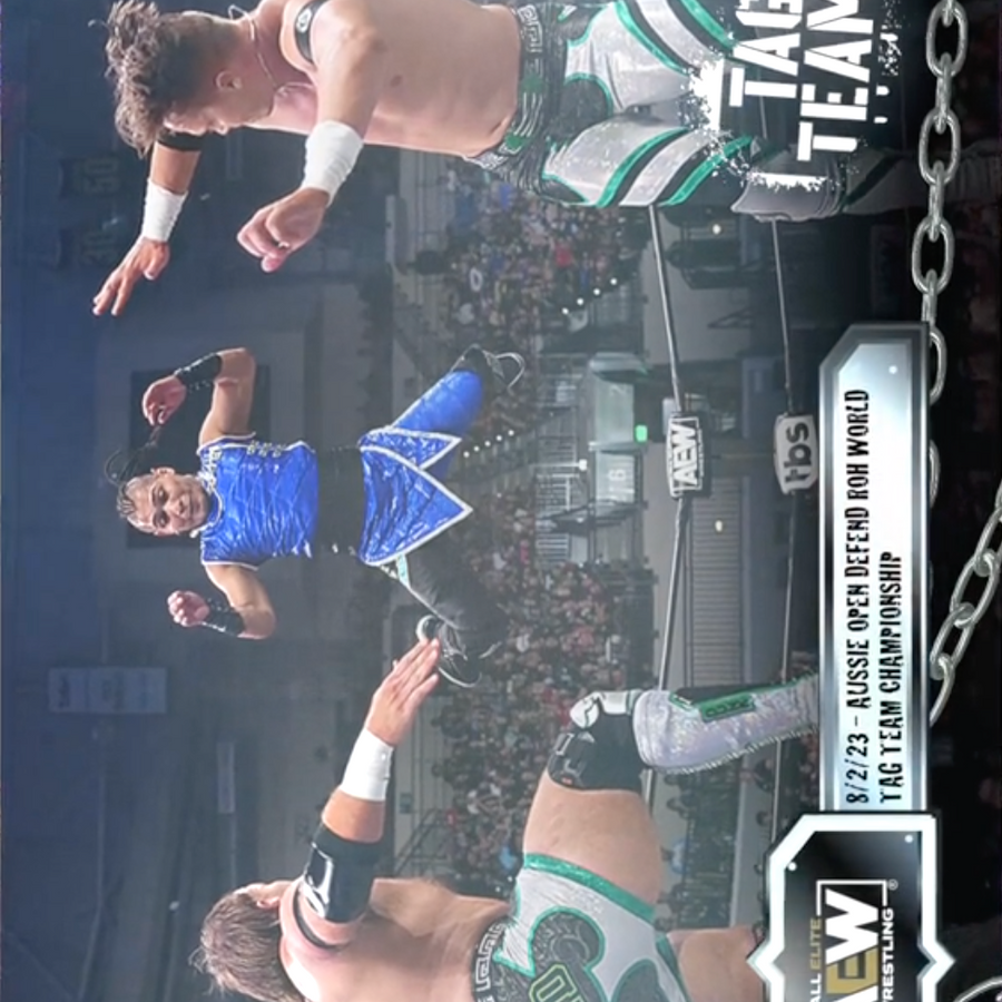 8/2/23 – Aussie Open – Aussie Open Successfully Defend ROH World TAG Team Championship