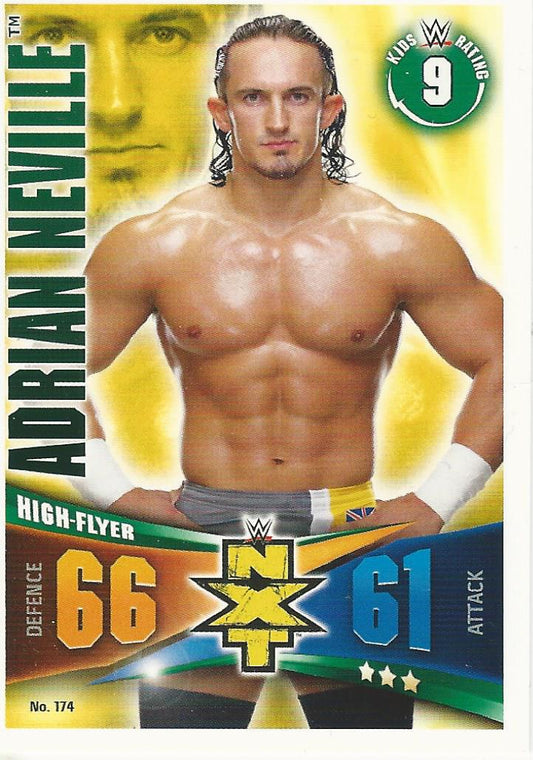 WWE Topps Slam Attax Rivals 2014 Adrian Neville #174 NXT
