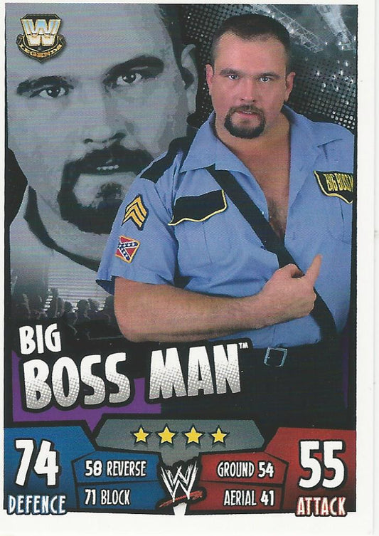 WWE Topps Slam Attax Rumble 2011 Big Boss Man #174
