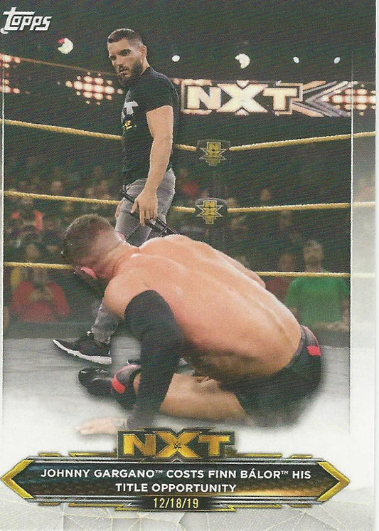 WWE Topps NXT 2020 Johnny Gargano #74