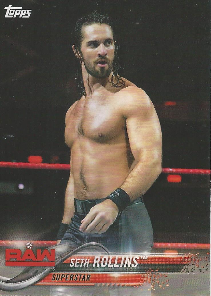 WWE Topps Then Now Forever 2018 Seth Rollins #174