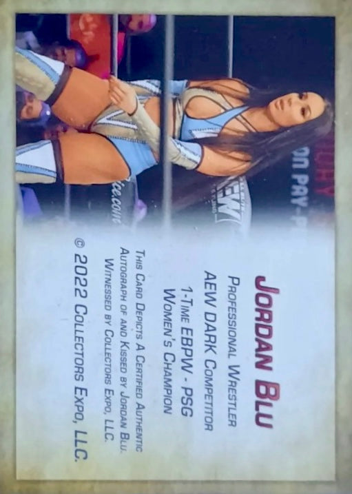 Jordan BLU trading card PW Catalog