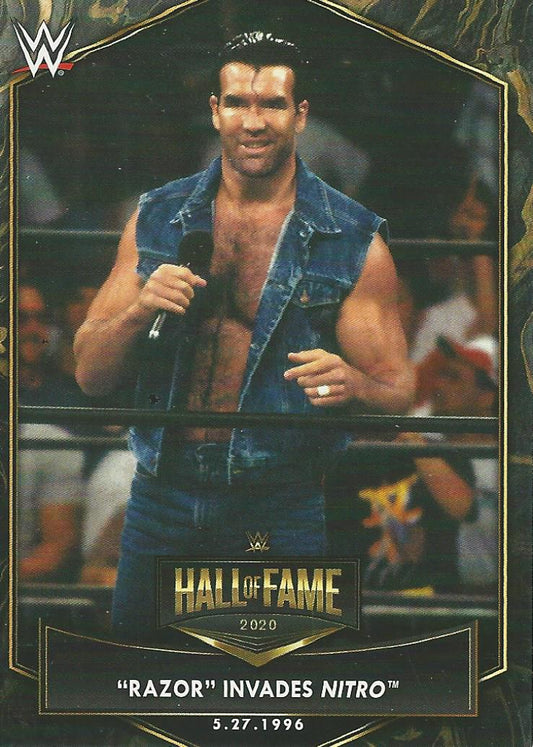 WWE Topps 2021 Scott Hall HOF-1 trading card PW Catalog