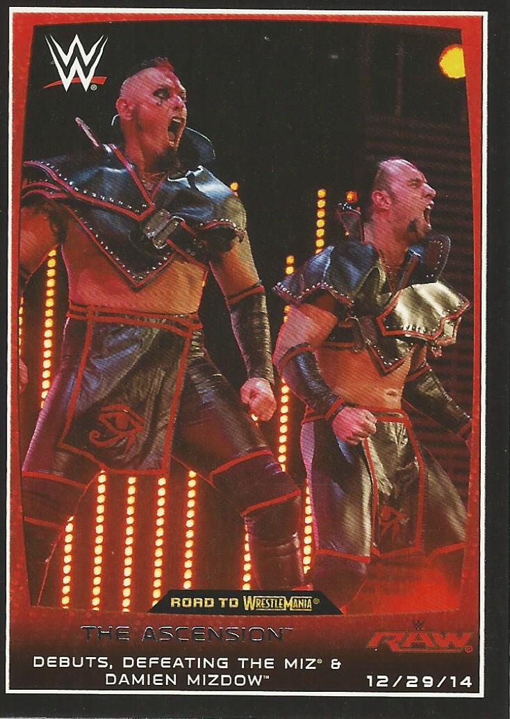 WWE Topps Road to Wrestlemania 2015 The Ascension #75